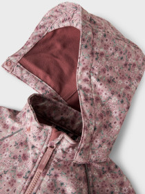 NAME IT Softshell Suit Alfa Woodrose Blossom